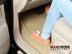 Lamborghini Urus Floor Liners - 3D Molded - Front + Rear - Tan (2019-2024) Lamborghini Urus Floor Liners - 3D Molded - Front + Rear - Tan (2019-2024)
